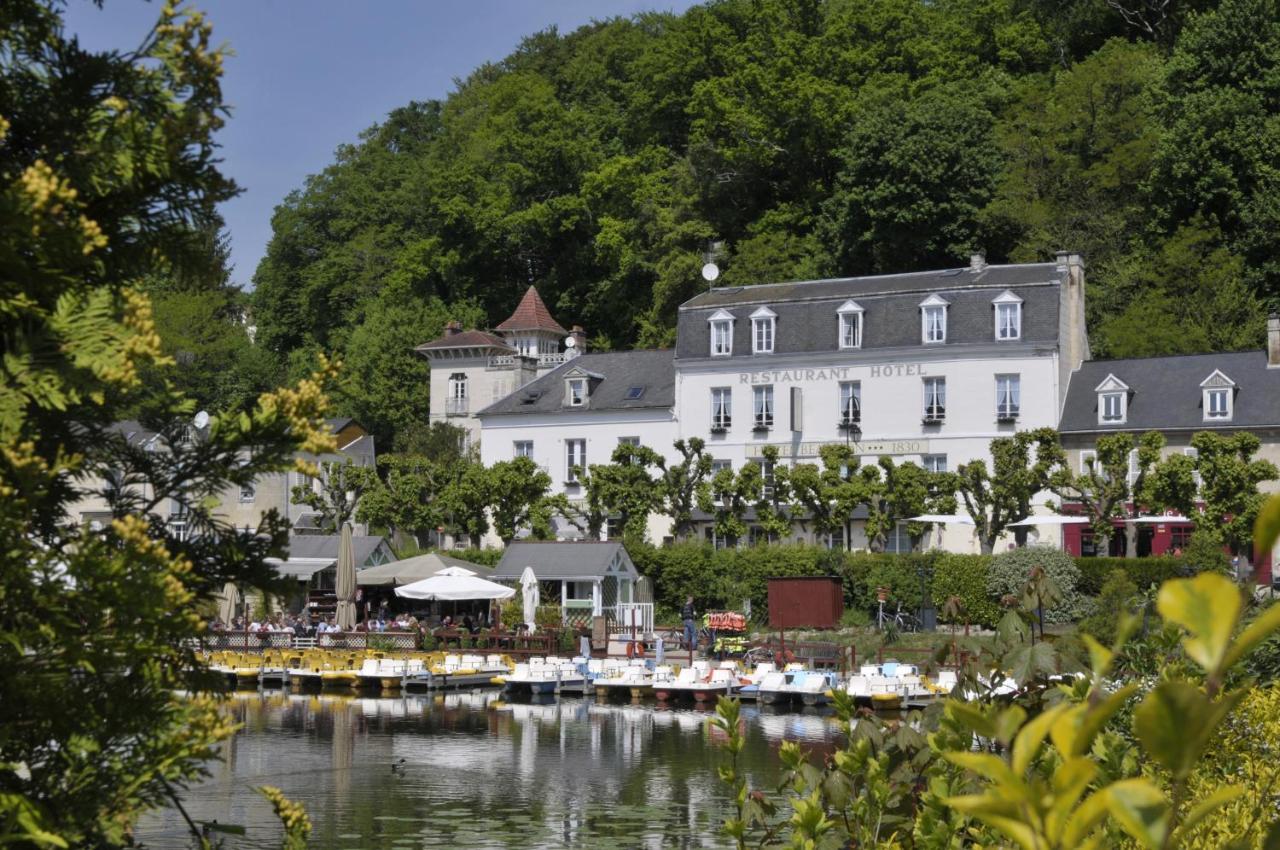Logis Hotel Beaudon Pierrefonds Exterior photo